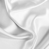 White Satin Silk Pillowcase And Eye Mask Set
